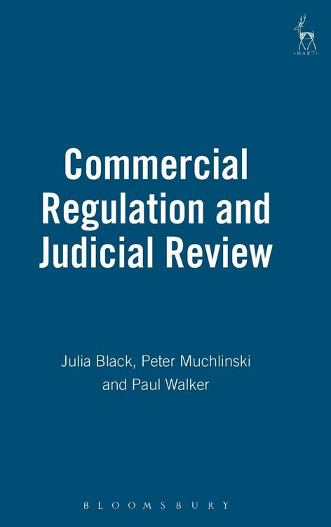 Produktbild: Commercial Regulation and Judicial Review