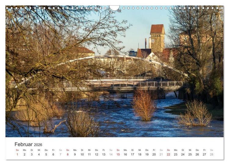 Produktbild: Pforzheims sch&ouml;ne Stellen (Wandkalender 2026 DIN A3 quer), CALVENDO Monatskalender