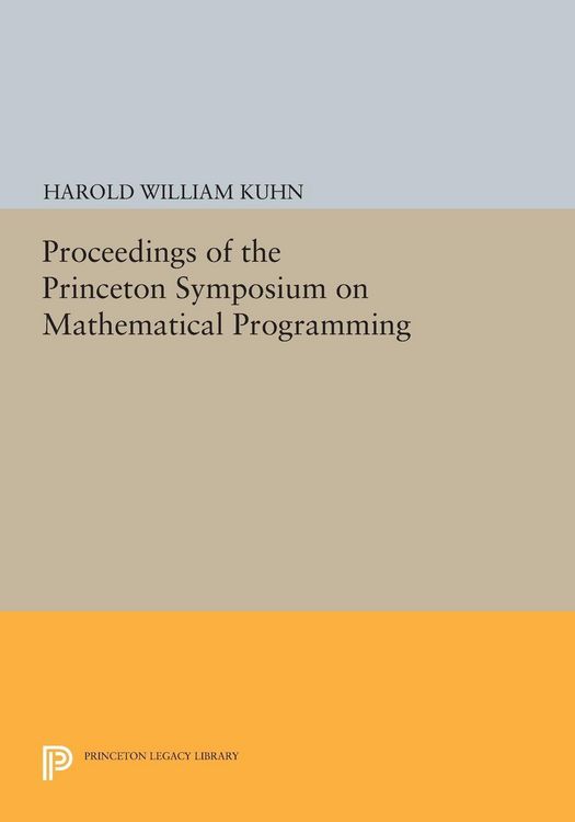 Produktbild: Proceedings of the Princeton Symposium on Mathematical Programming