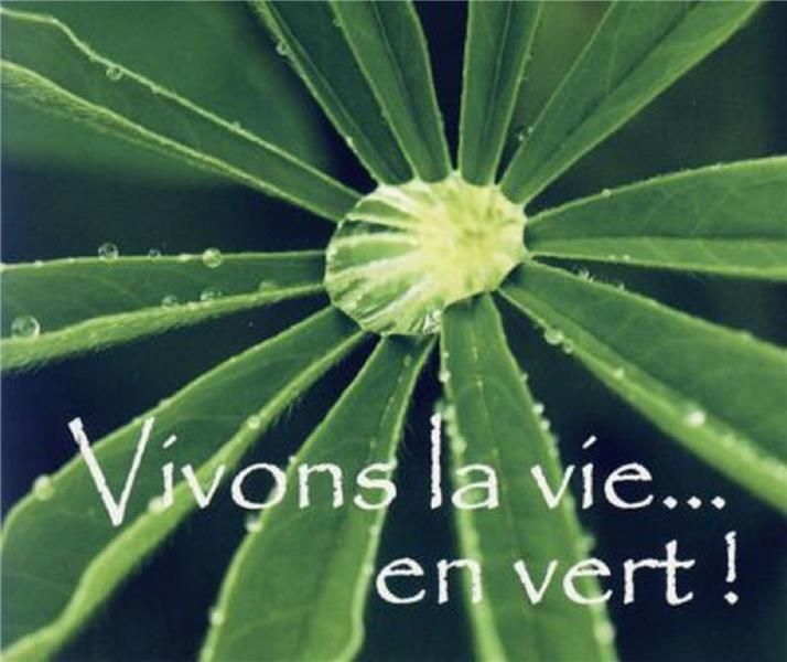 Produktbild: Vivons la vie... en vert : pack de 5 exemplaires