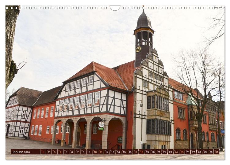 Produktbild: Nienburg - Weser (Wandkalender 2026 DIN A3 quer), CALVENDO Monatskalender