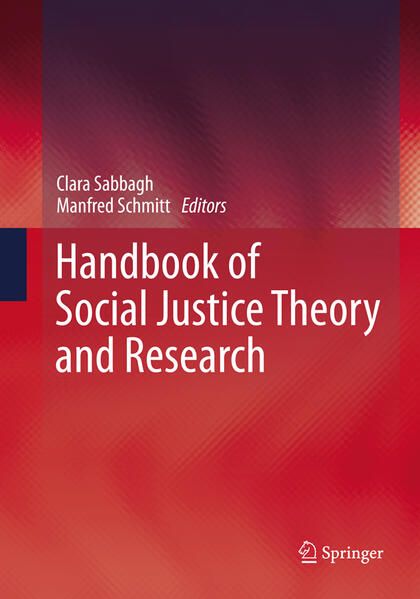 Produktbild: Handbook of Social Justice Theory and Research