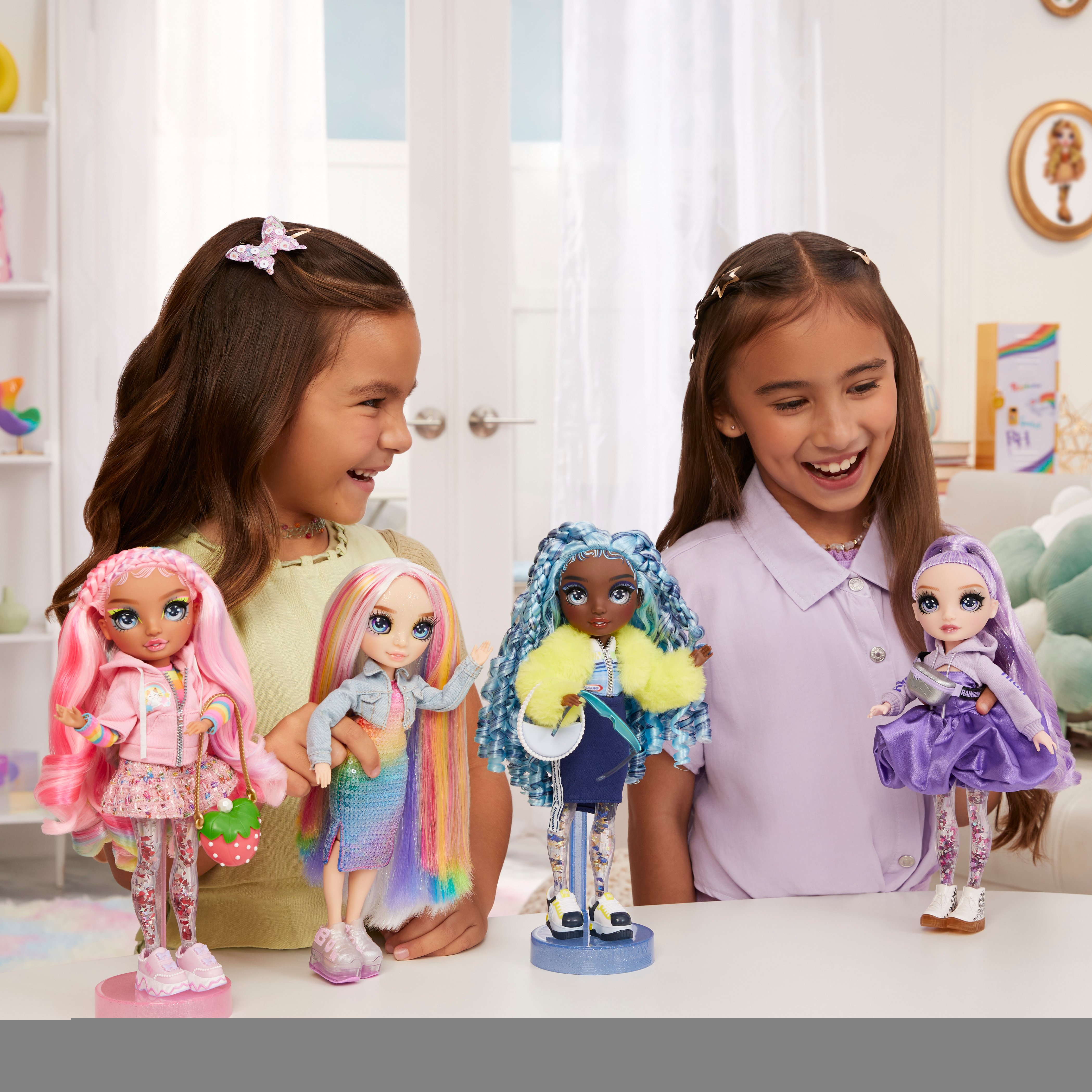 Produktbild: Rainbow High Sparkle & Shine Fashion Dolls- VIOLA (Purple)