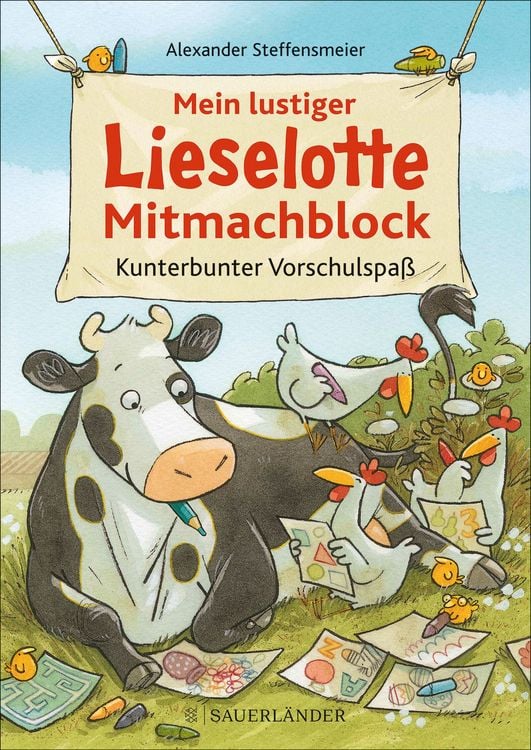 Produktbild: Mein lustiger Lieselotte Mitmachblock