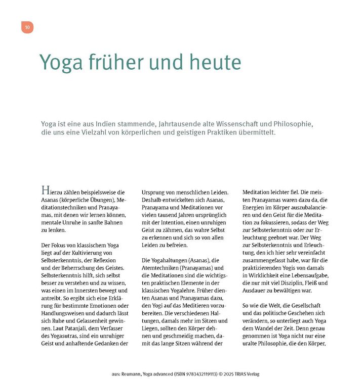 Produktbild: Yoga advanced