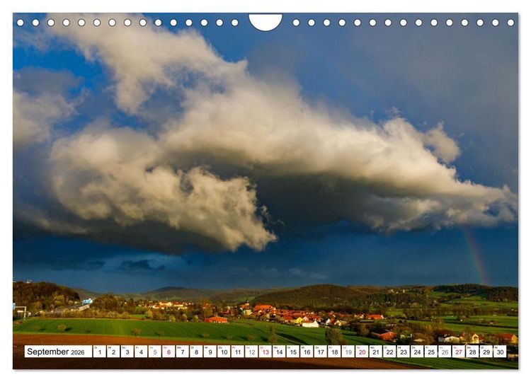 Produktbild: Unterwegs im Werratal (Wandkalender 2026 DIN A4 quer), CALVENDO Monatskalender