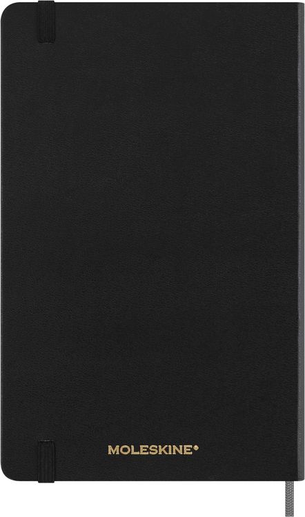 Produktbild: Moleskine Holiday Notizbuch, L/A5, Liniert, fester Einband, Schwarz
