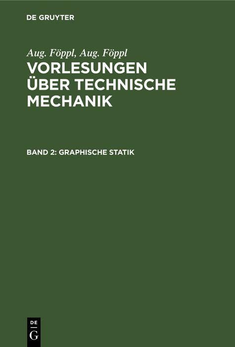 Produktbild: Graphische Statik