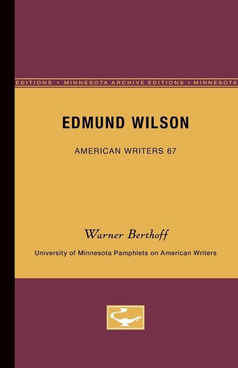 Produktbild: Edmund Wilson - American Writers 67