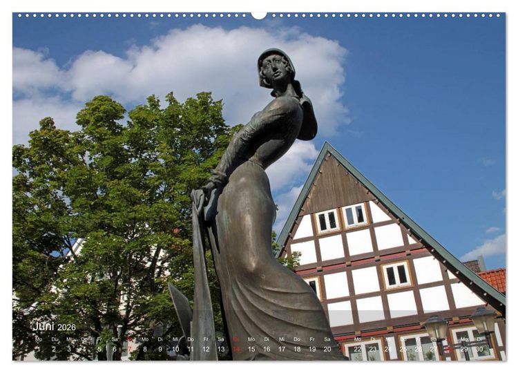 Produktbild: Blomberg in Lippe (Wandkalender 2026 DIN A2 quer), CALVENDO Monatskalender