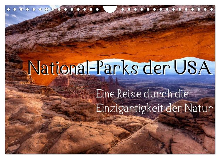 Produktbild: National-Parks der USA (Wandkalender 2026 DIN A4 quer), CALVENDO Monatskalender