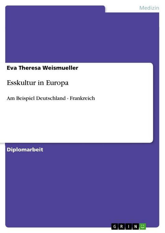 Produktbild: Esskultur in Europa