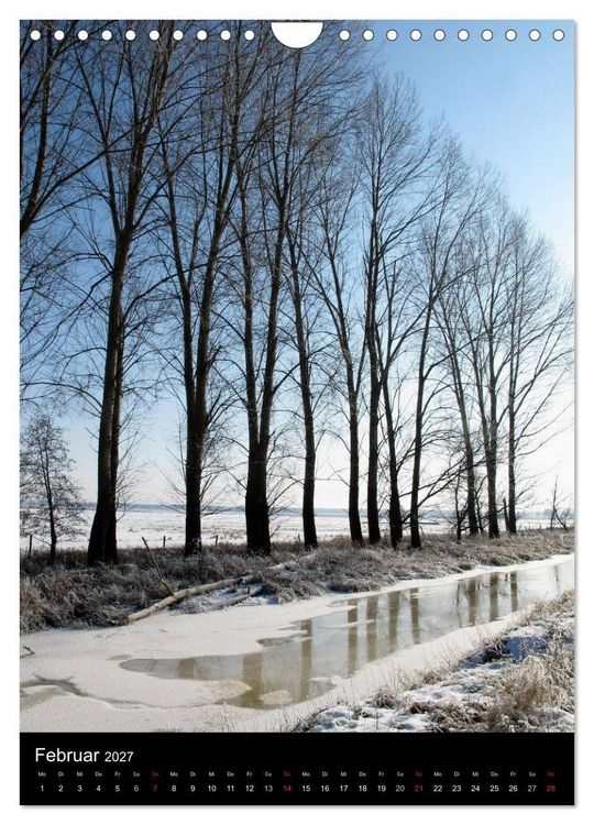 Produktbild: Land Brandenburg im Wechsel der Jahreszeiten (Wandkalender 2027 DIN A4 hoch), CALVENDO Monatskalender