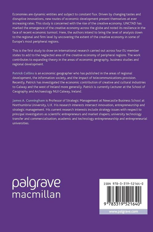 Produktbild: Creative Economies in Peripheral Regions
