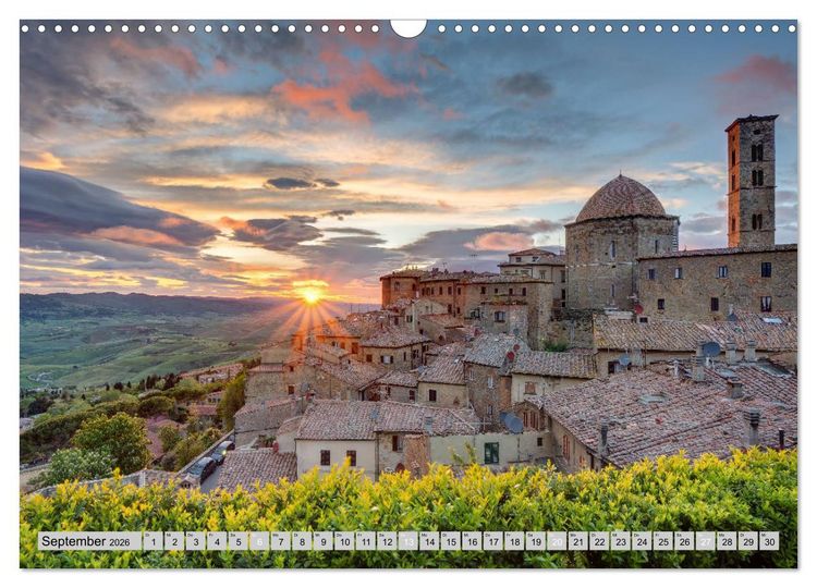 Produktbild: Wundersch&ouml;ne Toskana (Wandkalender 2026 DIN A3 quer), CALVENDO Monatskalender