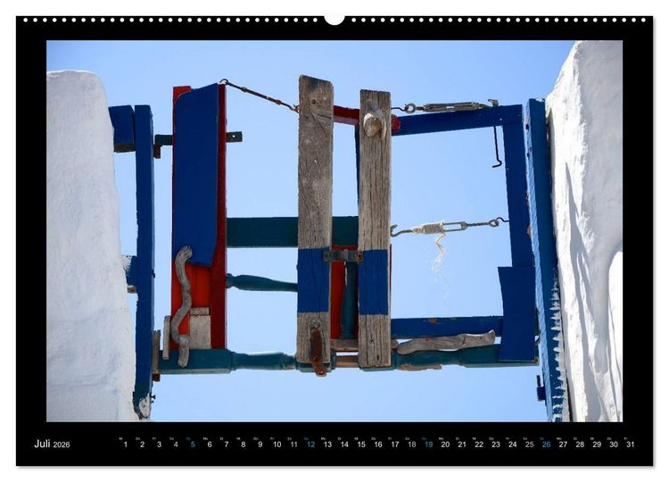 Produktbild: Santorini (hochwertiger Premium Wandkalender 2026 DIN A2 quer), Kunstdruck in Hochglanz