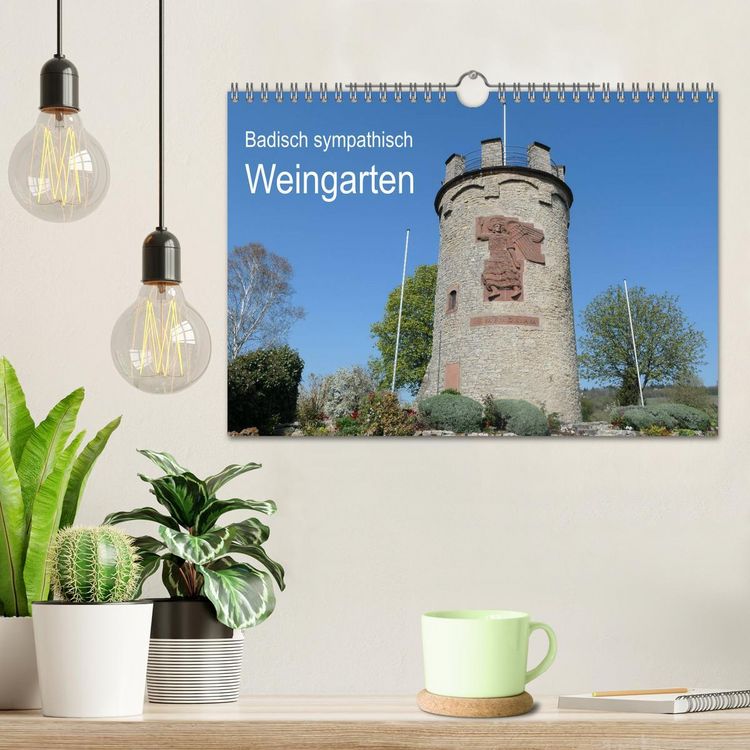 Produktbild: Badisch sympathisch Weingarten (Wandkalender 2026 DIN A4 quer), CALVENDO Monatskalender