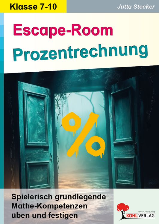 Produktbild: Escape-Room Mathematik / Band 1: Prozentrechnung
