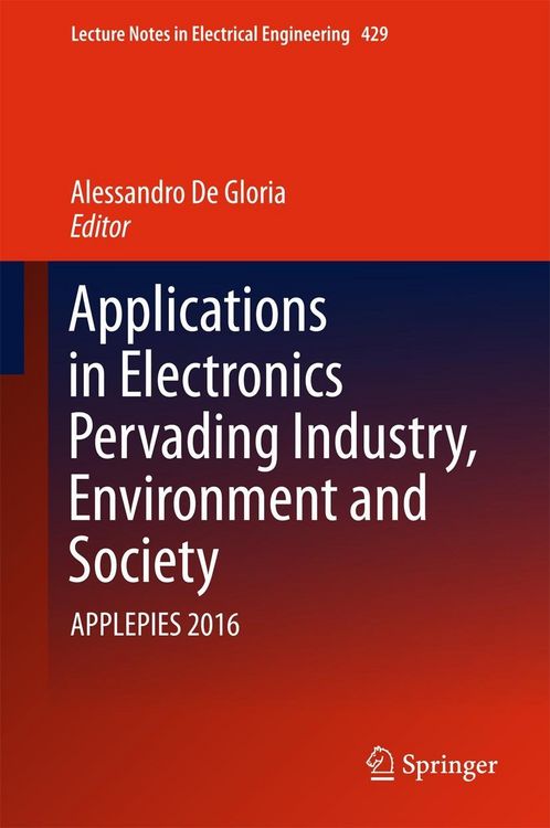 Produktbild: Applications in Electronics Pervading Industry, Environment and Society