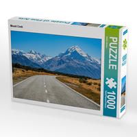 Produktbild: CALVENDO Puzzle Mount Cook | 1000 Teile Lege-Gr&ouml;&szlig;e 64x48cm Foto-Puzzle f&uuml;r gl&uuml;ckliche Stunden