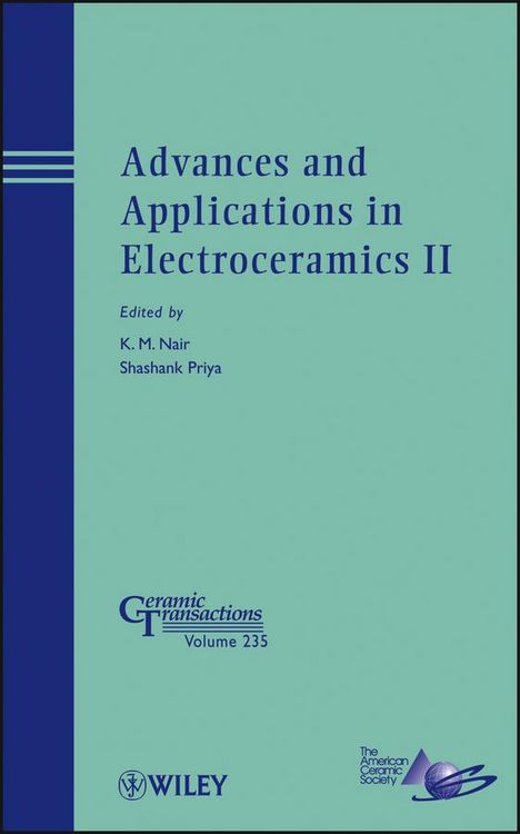 Produktbild: Advances and Applications in Electroceramics II