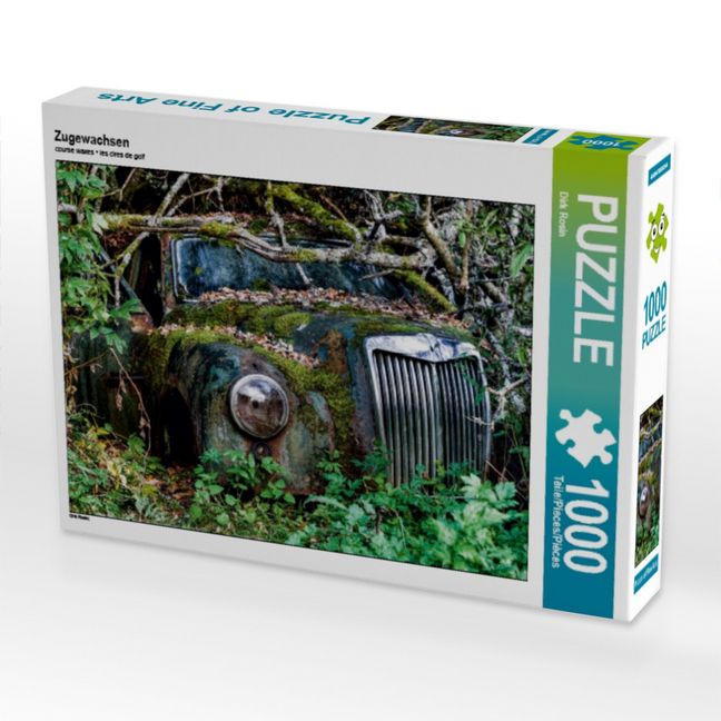 Produktbild: CALVENDO Puzzle Zugewachsen | 1000 Teile Lege-Gr&ouml;&szlig;e 64x48cm Foto-Puzzle f&uuml;r gl&uuml;ckliche Stunden