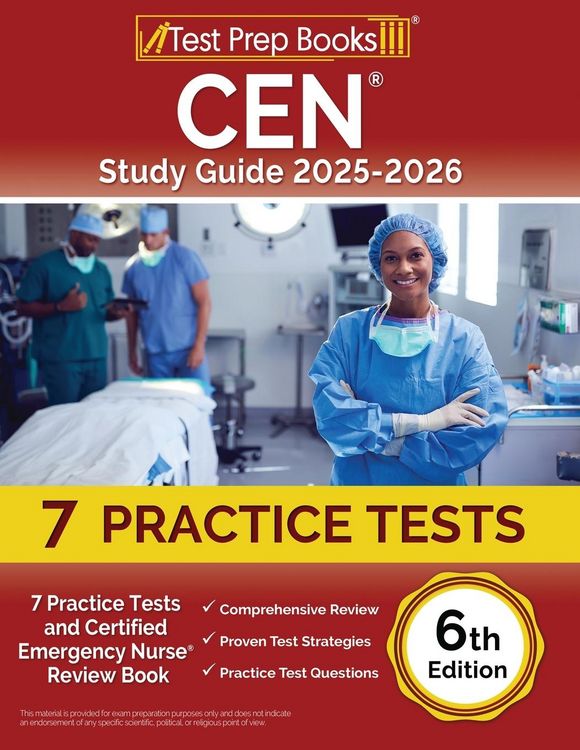 Produktbild: CEN Study Guide 2025-2026