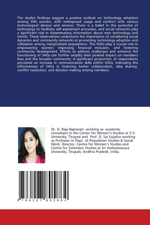 Produktbild: A Study On Technology Adoption Among Self Help Groups Women