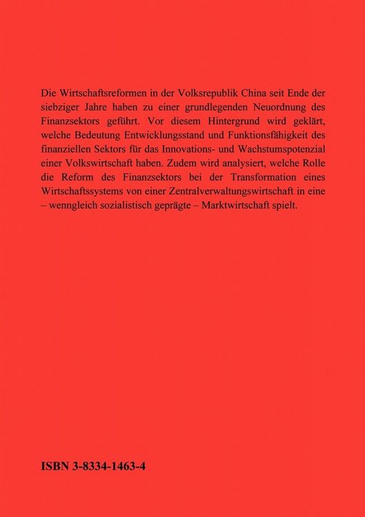 Produktbild: Bankenreform und geldpolitische Steuerung in der Volksrepublik China