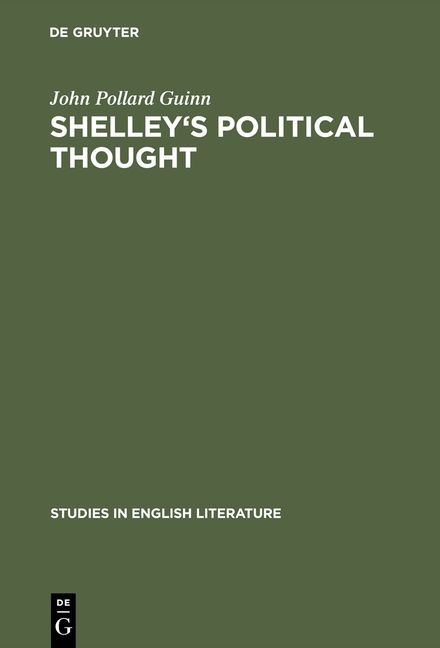 Produktbild: Shelley's political thought