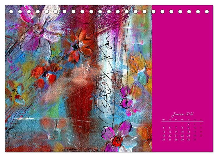 Produktbild: Blumenduft (Tischkalender 2026 DIN A5 quer), CALVENDO Monatskalender