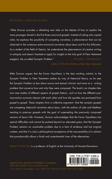 Produktbild: Rhetoric and the Synoptic Problem