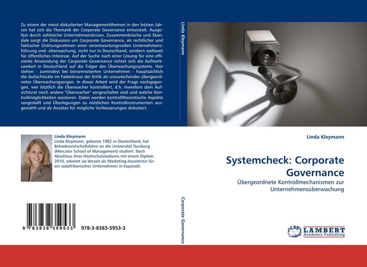 Produktbild: Systemcheck: Corporate Governance