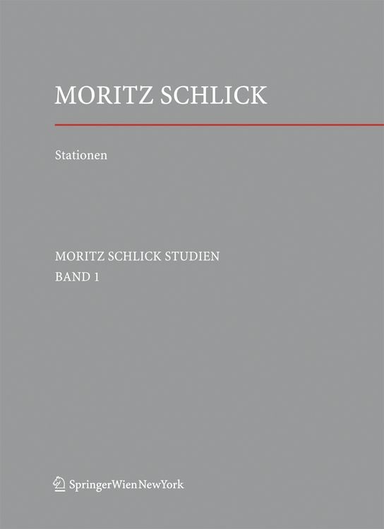 Produktbild: Stationen. Dem Philosophen und Physiker Moritz Schlick zum 125. Geburtstag