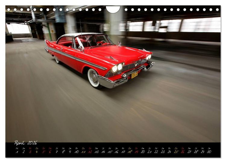 Produktbild: John Carpenter&acute;s Christine (Wandkalender 2026 DIN A4 quer), CALVENDO Monatskalender