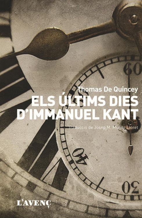 Produktbild: De Quincey, T: Els &uacute;ltims dies d'Immanuel Kany