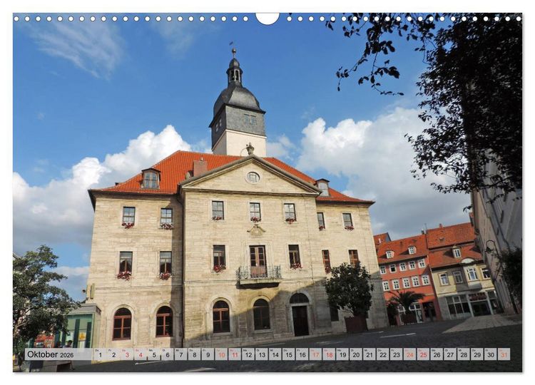 Produktbild: Bad Langensalza - Die Kur- und Gartenstadt (Wandkalender 2026 DIN A3 quer), CALVENDO Monatskalender