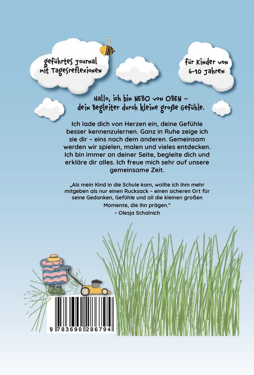Produktbild: Das Kinderjournal mit NEBO von OBEN