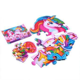 Produktbild: Puzzle Roter K&auml;fer Bodenpuzzle Ein magisches Einhorn RK7010-03