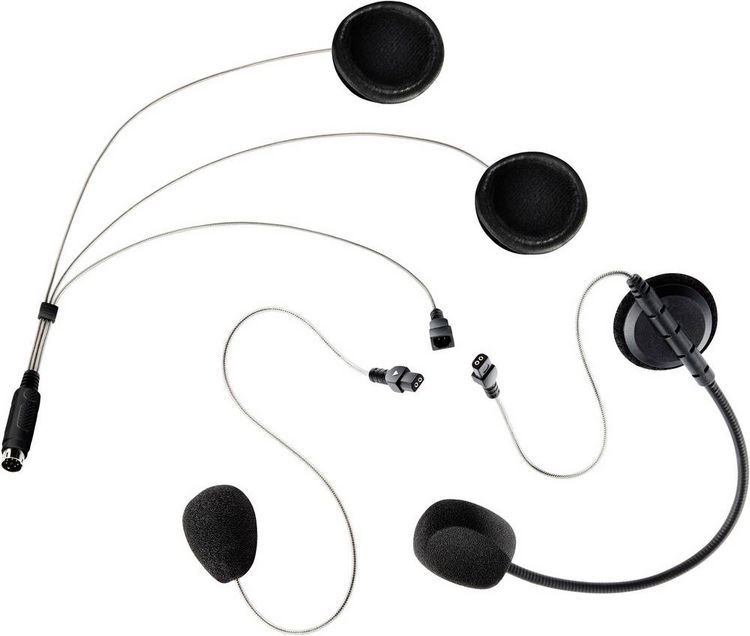 Produktbild: Albrecht COHS Universal-Headset 41932 Headset mit Mikrofon Passend f&uuml;r (Helmtyp) Integralhelm, Jethelm