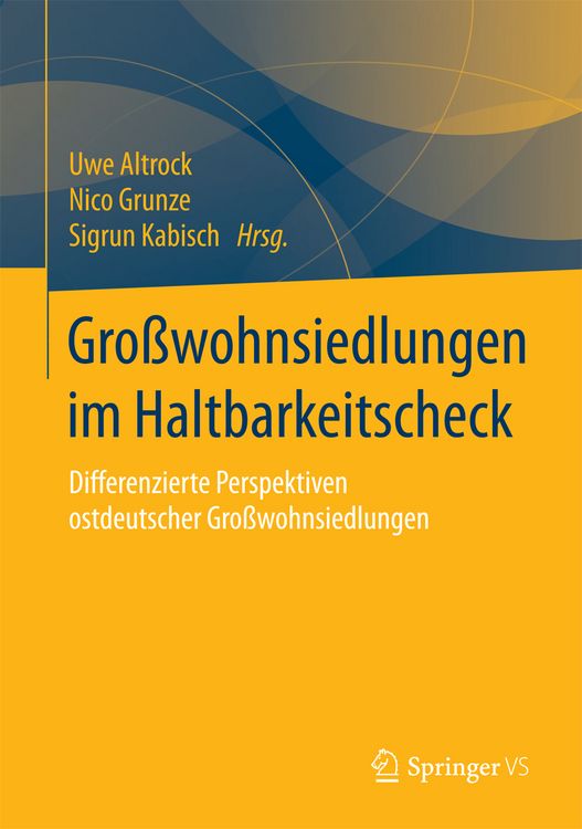 Produktbild: Gro&szlig;wohnsiedlungen im Haltbarkeitscheck
