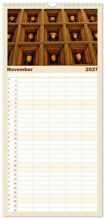 Produktbild: Familienplaner 2027 - Besucht doch mal Krakau mit 5 Spalten (Wandkalender, 21 x 45 cm) CALVENDO