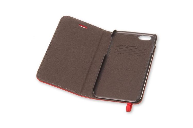 Produktbild: Moleskine Klassische Tasche f&uuml;r Iphone 6/6s, Scharlachrot