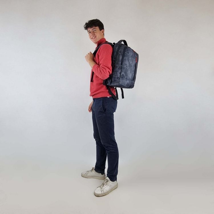 Produktbild: WALKER Rucksack Elite 2.0 grey polygon