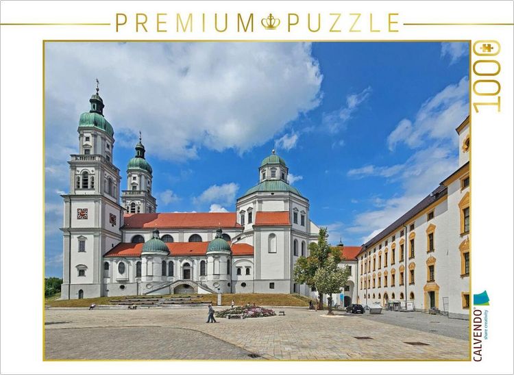 Produktbild: CALVENDO Puzzle Ein Motiv aus dem Kalender Der Illerradweg zwischen Oberstdorf und Ulm | 1000 Teile Lege-Gr&ouml;&szlig;e 64x48cm Foto-Puzzle f&uuml;r gl&uuml;ckliche Stunden