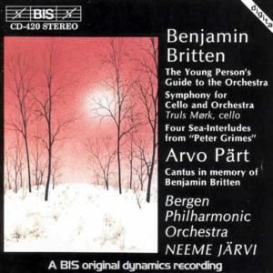 Produktbild: J&auml;rvi, N: Britten,Benjamin/P&auml;rt,Arvo