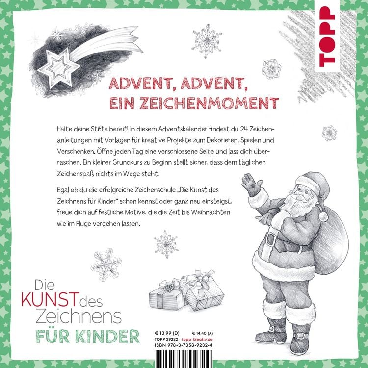 Produktbild: Die Kunst des Zeichnens f&uuml;r Kinder Adventskalender
