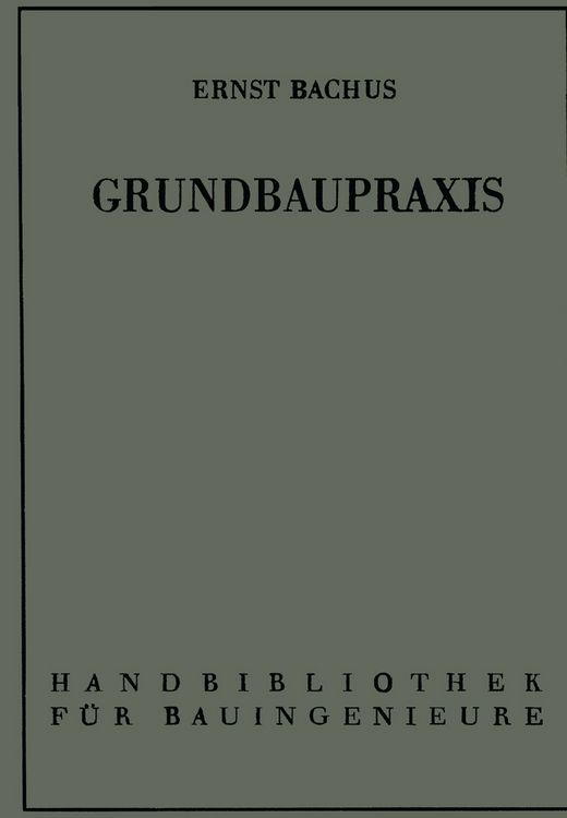Produktbild: Grundbaupraxis