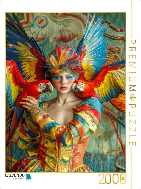 Produktbild: CALVENDO Puzzle Zirkus-Phantasien | 2000 Teile Lege-Gr&ouml;&szlig;e 90x67cm Foto-Puzzle f&uuml;r gl&uuml;ckliche Stunden
