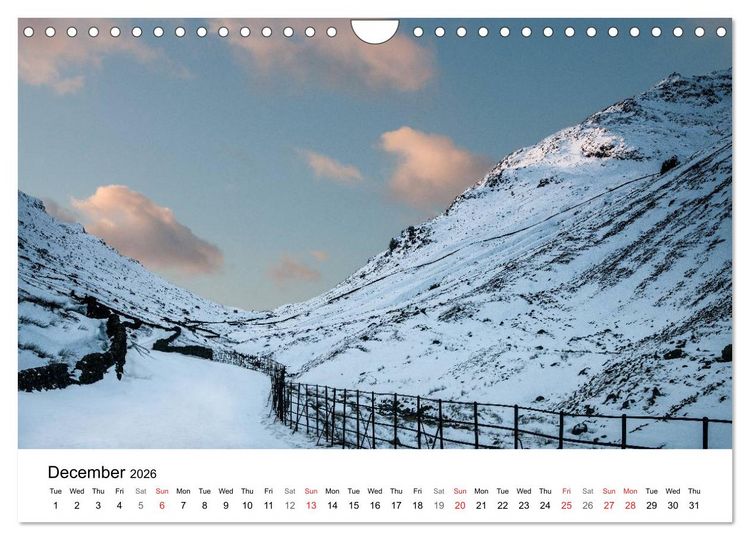 Produktbild: The Lake District 2026 Calendar (Wall Calendar 2026 DIN A4 landscape), CALVENDO 12 Month Wall Calendar